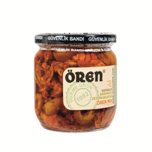 Ören-Zeytin Salatası Ören Mix 380 gr. (Acı)