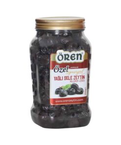 Ören-Özel Spesiyal Yağlı Siyah Sele Zeytin 1 Kg.