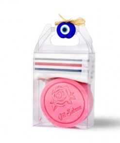 Kale Naturel Güllü-Zeytinyağlı Keseli Sabun 80 gr