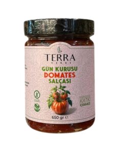 Terra-Verde Domates Salçası ( Geleneksel Güneşte Kurutma) 650 gr.